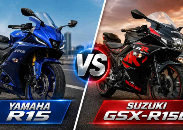 Yamaha R15 vs Suzuki GSX-R150: Duel Motor Sport 150 CC, Mana yang Lebih Kencang dan Worth It Dibeli?