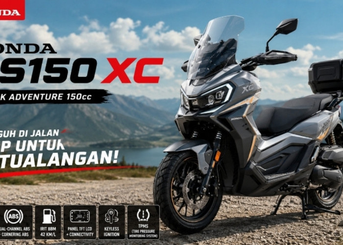 Honda NS150 XC Punya Tampilan Gagah, Ini Spesifikasi dan Fitur Lengkapnya