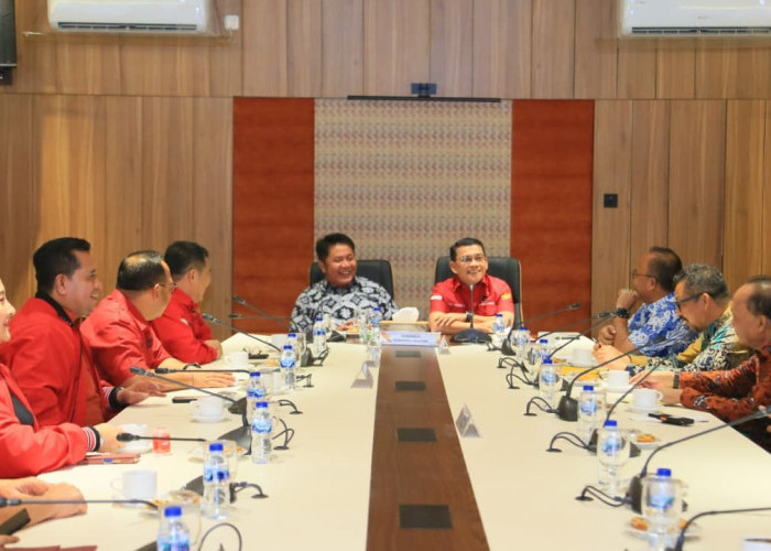 Audiensi PDIP Sumsel: Perkuat Kolaborasi untuk Pembangunan Daerah