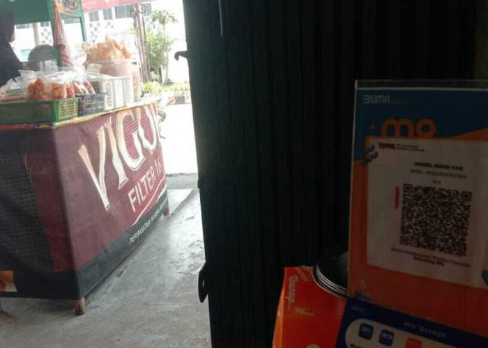 Pedagang Lubuklinggau Raup Keuntungan dari Penggunaan Barcode Pembayaran BRI