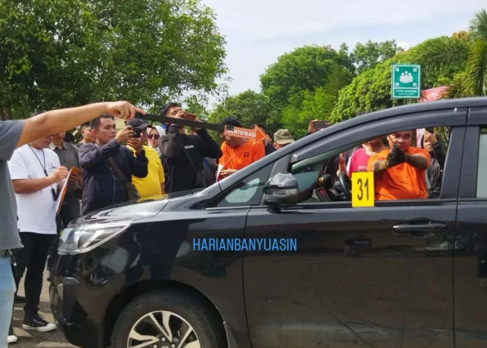 Keluarga Korban Emosi, Rekonstruksi Penembakan Sopir Angkut di Banyuasin Terhenti di Adegan ke-33