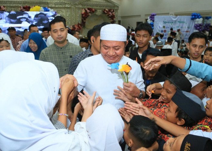 Herman Deru Tunjukkan Kepedulian kepada Anak Yatim di Yatim Fest 2026