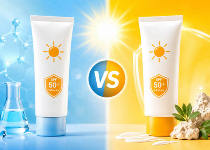 Chemical vs Physical Sunscreen, Mana yang Lebih Ampuh? Ini Penjelasan Lengkap yang Wajib Kamu Tahu