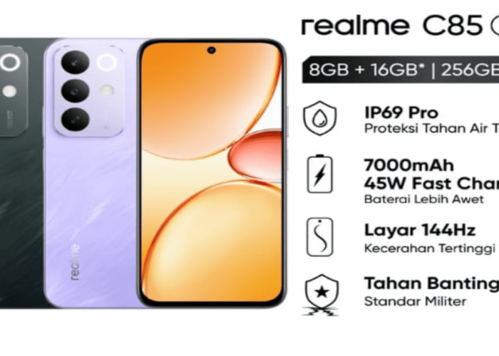 Cuma 2 Jutaan! realme C85 Punya Kamera Tajam dan Baterai Super Awet
