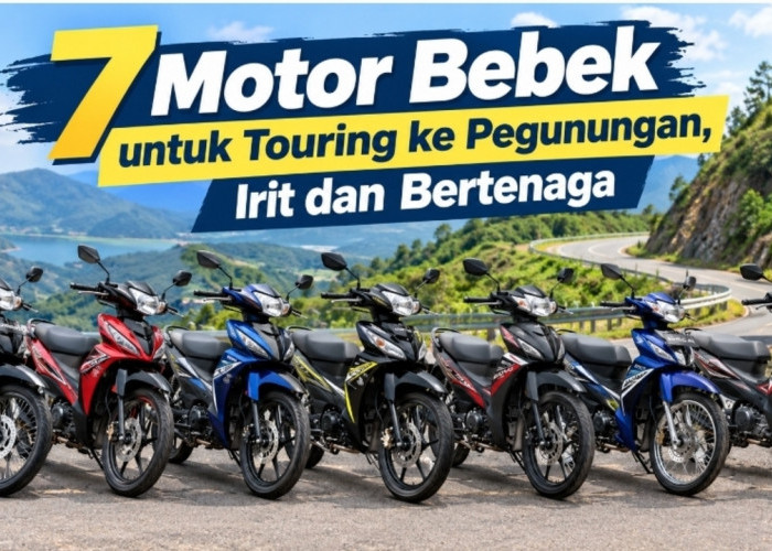 Rekomendasi 7 Motor Bebek untuk Touring ke Pegunungan, Irit dan Bertenaga