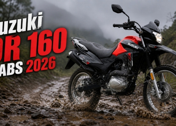 Motor Trail Baru! Suzuki DR 160 ABS 2026 Hadir dengan Mesin 162 cc dan Fitur Modern