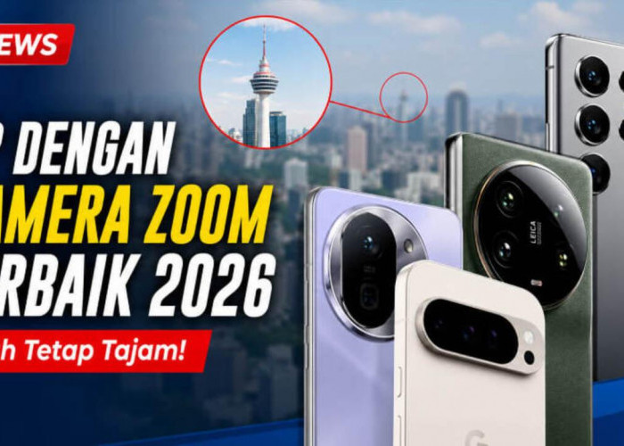 Jangan Terkecoh Megapiksel! Ini 8 HP dengan Kamera Zoom Terbaik yang Hasilnya Bikin DSLR Minder