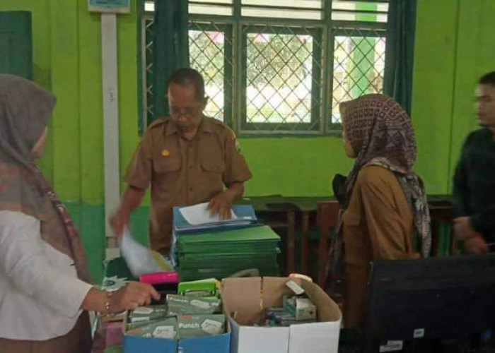 Pengawas Gelar Verifikasi Kesiapan UKK di SMK Muhammadiyah Pangkalan Balai