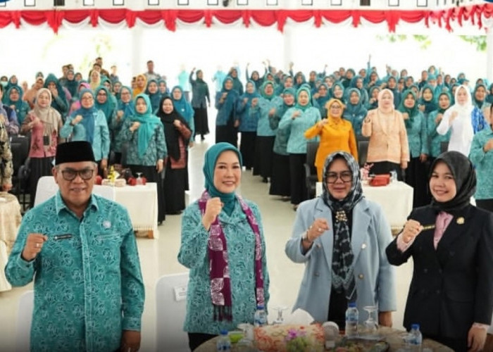 Feby Herman Deru Evaluasi Program PKK dan Dorong Perlindungan Karya Lokal di Muara Enim