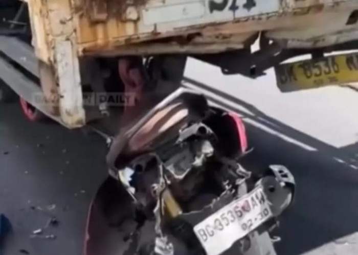 Tragedi di Jalintim Banyuasin, Begini Kronologi Mahasiswa Terjepit Truk