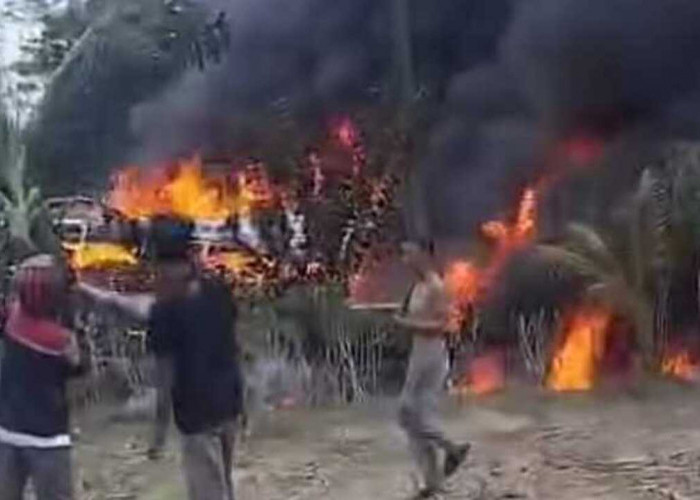 Tragedi Maut di Jalinsum Muratara, Bus ALS dan Truk Tangki Terbakar, 16 Orang Meninggal Dunia