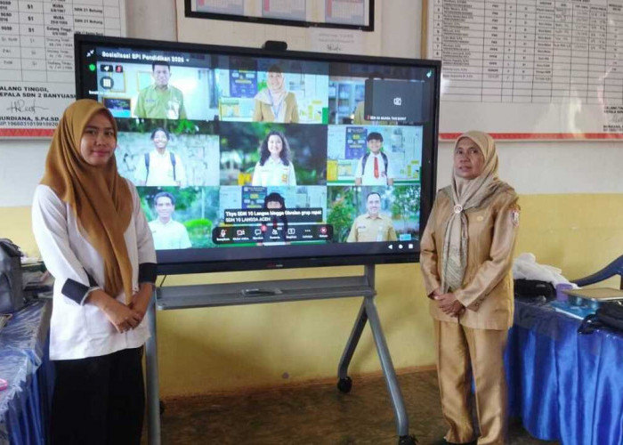 Kepala SDN 2 Banyuasin III Ucapkan Terima Kasih kepada Presiden Prabowo atas Bantuan Program IFP