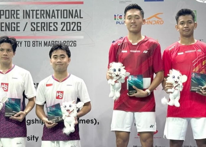 Indonesia Juara Umum Singapore IC 2026, Sapu Gelar dan Tiga Runner Up