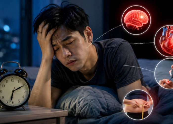 Sering Tidur Kurang dari 6 Jam? Waspadai 8 Bahaya yang Bisa Mengancam Kesehatan