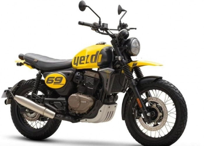 Yezdi Scrambler 350: Motor Scrambler Gagah dengan Mesin Bertenaga dan Siap Jelajah Segala Medan