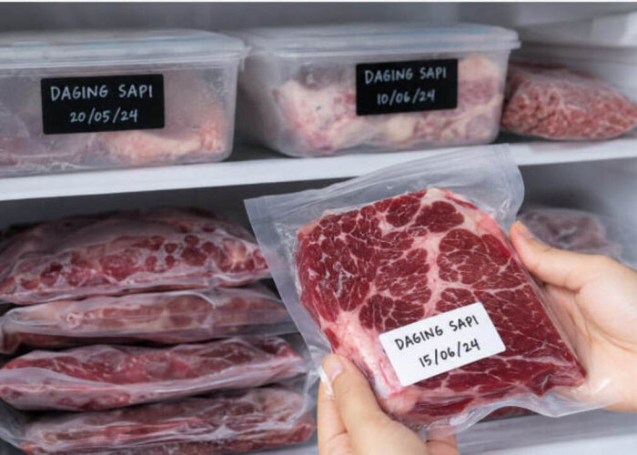 Tips Membekukan Daging Sapi di Kulkas yang Benar Agar Gizi Tetap Terjaga dan Daging Awet Lebih Lama