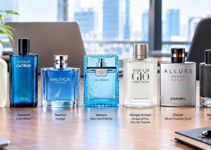 , 7 Parfum Pria Terbaik untuk Harian, Wanginya Ringan dan Cocok Dipakai ke Kantor