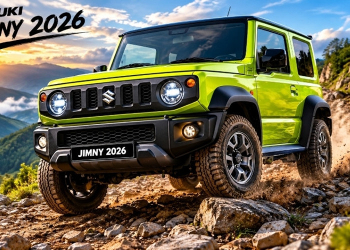 Suzuki Jimny 2026 Tampil Lebih Stylish, SUV Off-Road Mungil dengan Fitur Modern