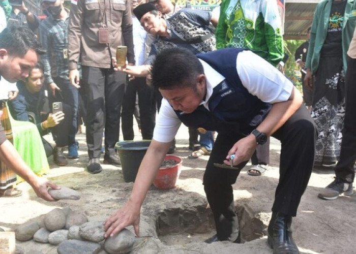 Kunker ke Desa Bentayan Banyuasin, Gubernur Sumsel Minta Warga Gelar Sholat Istisqa