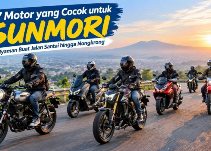 7 Motor yang Cocok untuk Sunmori, Nyaman Buat Jalan Santai hingga Nongkrong