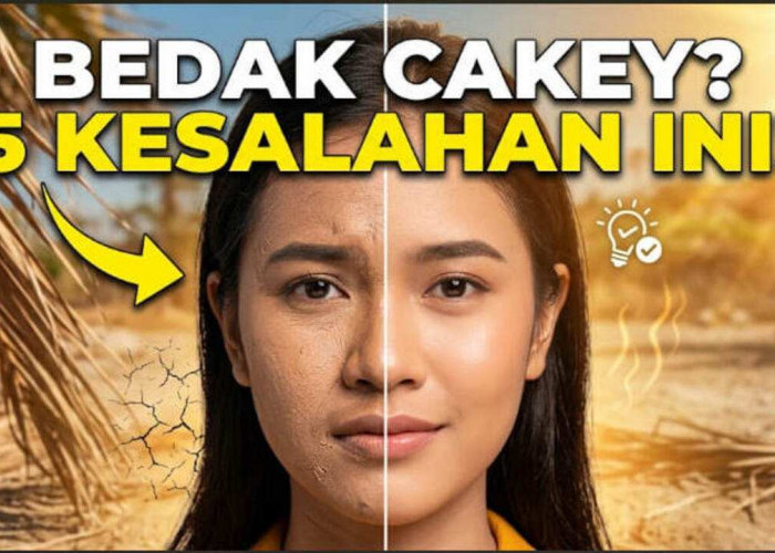 Bedak Cakey di Musim Kemarau? Ini 5 Kesalahan Makeup yang Bikin Wajah Makin Kusam dan Pecah-Pecah