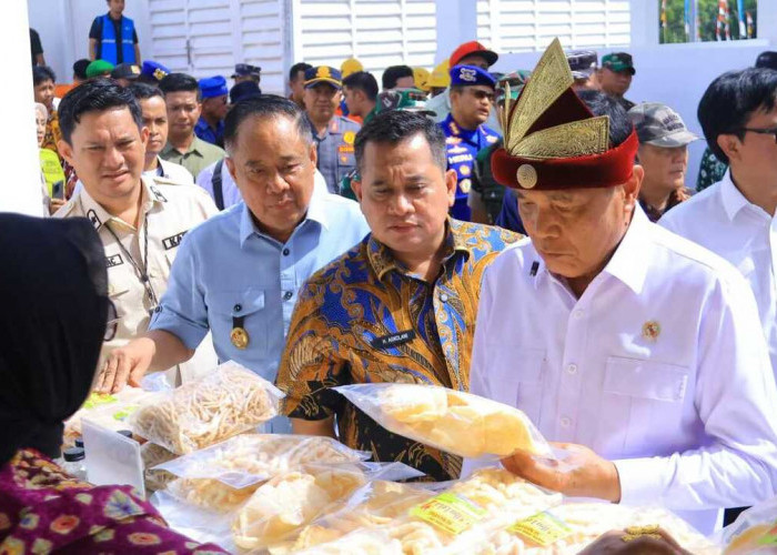 Wagub Sumsel Dampingi Menko Polkam Tinjau Kampung Nelayan Merah Putih Sungsang, Dorong Penguatan Infrastruktur