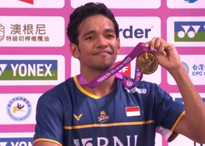 Selamat! Chico Aura Dwi Wardoyo Juara Taipei Open 2023