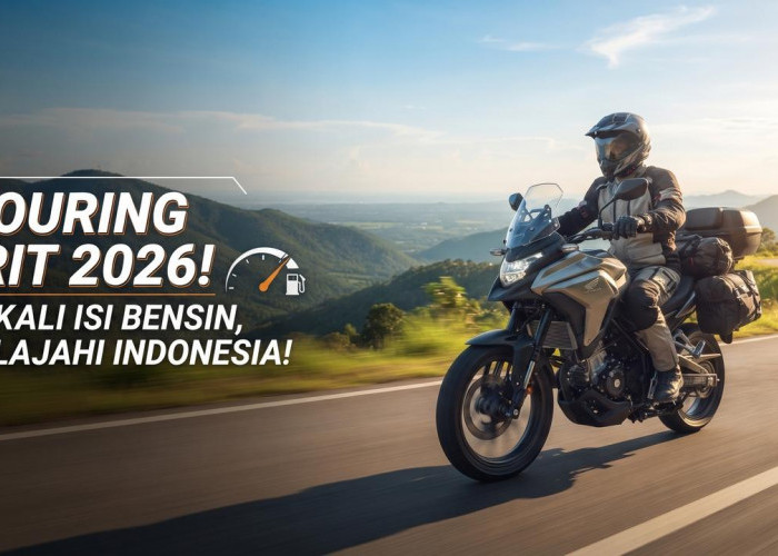 Motor Touring Paling Irit BBM 2026, Sekali Isi Bisa Sejauh Ini!