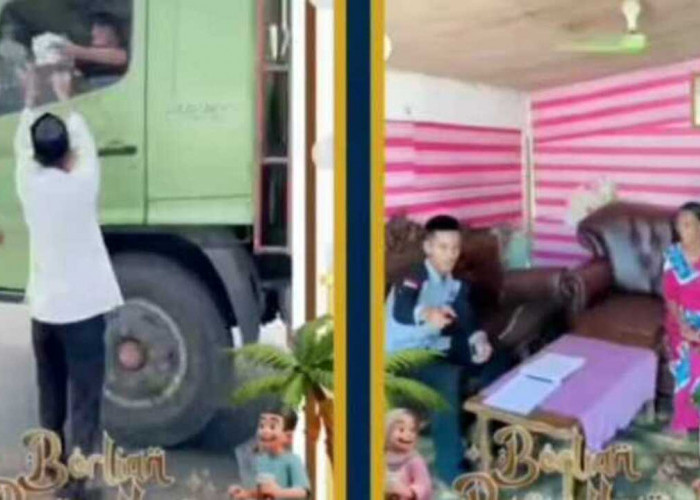 Organisasi Intern SMAN 1 Banyuasin III Gelar Aksi Berbagi Kasih