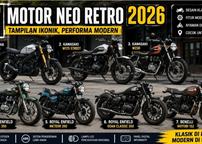 Rekomendasi 7 Motor Neo Retro 2026: Tampilan Ikonik, Performa Modern