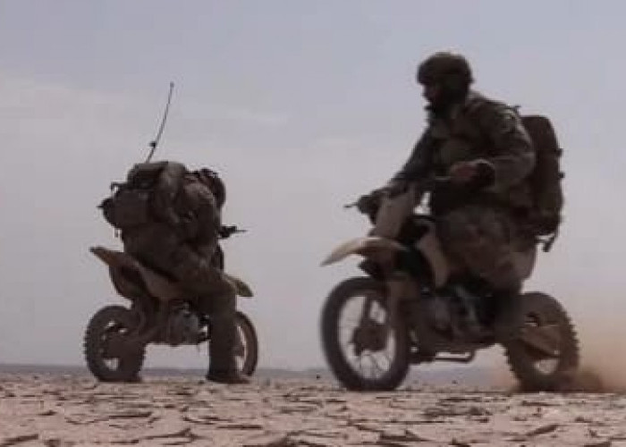 Terungkap! Motor Mini Kawasaki KLX 110 Ternyata Dipakai Pasukan Elite AS