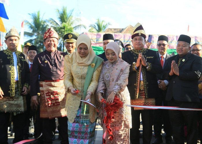 Gubernur Sumsel Resmikan 18 Ruas Jalan Banyuasin