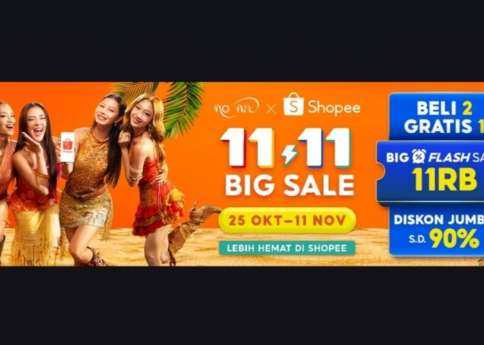 Shopee 11.11 Big Sale Hadirkan Momen Belanja yang Lebih Meriah bersama no na