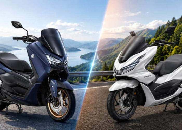 Yamaha NMAX Turbo vs Honda PCX 160 untuk Touring, Mana yang Lebih Nyaman?