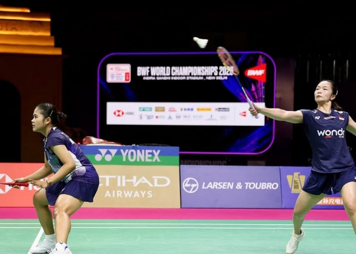 Kalah di Tangan Ganda China, Rachel/Febi Kandas di Perempat Final BWF World Championships 2026