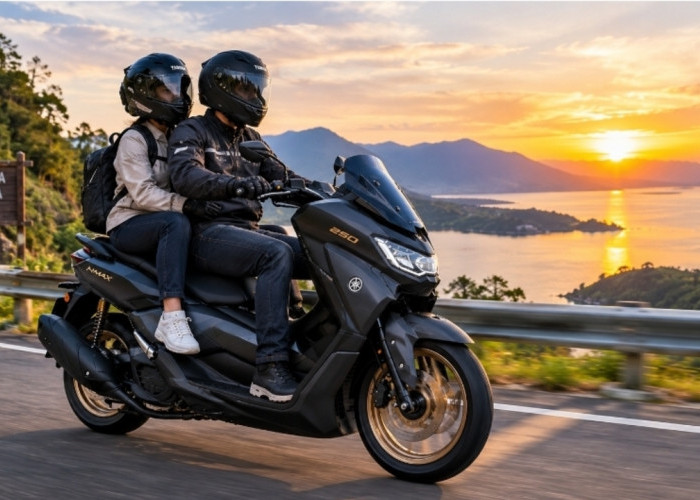 Yamaha NMAX 250 Tech Max, Skutik Premium Nyaman untuk Touring Berboncengan