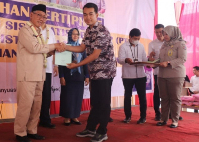 Program PTSL dan Redistribusi Tanah, Wabup: Kepemilikan Tanah Sah Secara Hukum