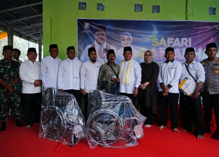 Bank Sumsel Babel Hadiri Safari Ramadhan Pemkab Banyuasin di Makarti Jaya