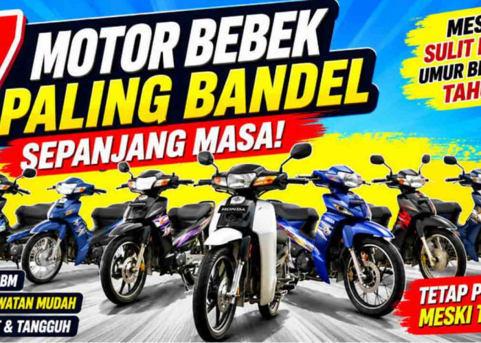 7 Motor Bebek Paling Bandel Sepanjang Masa, Nomor 3 Masih Jadi Andalan Meski Umurnya Lebih dari 15 Tahun!