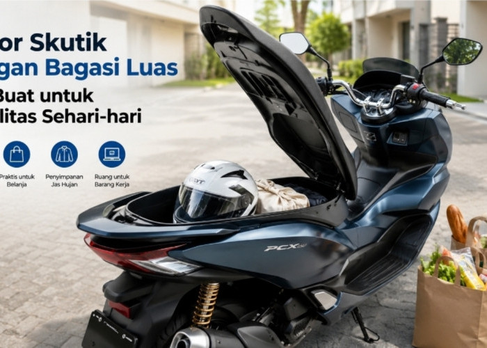 Cari Skutik dengan Bagasi Lega? Ini 7 Pilihan Terbaik 2026 untuk Mobilitas Sehari-hari