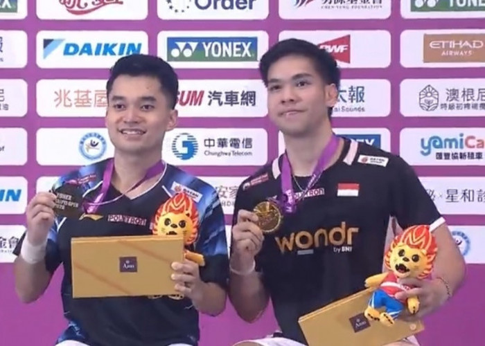 Selamat! Leo Rolly Carnando/Daniel Marthin Juara Taipei Open 2026