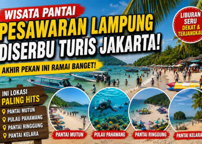Pantai Pesawaran Lampung Diserbu Turis Akhir Pekan Ini! Ini Deretan Lokasi Paling Hits yang Wajib Dikunjungi