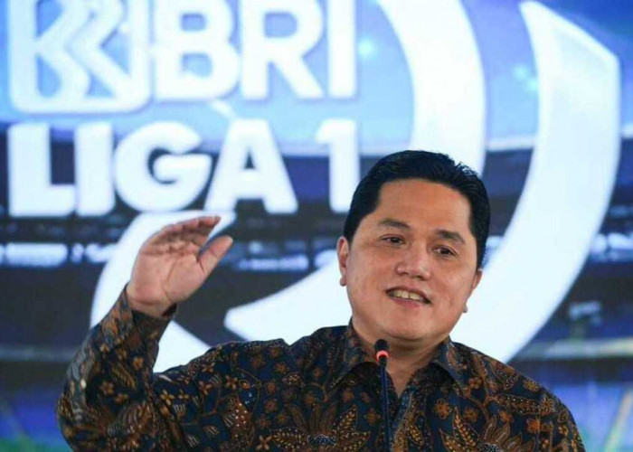 Erick Thohir Targetkan BRI Liga 1 Bisa Bersaing di Level Asia