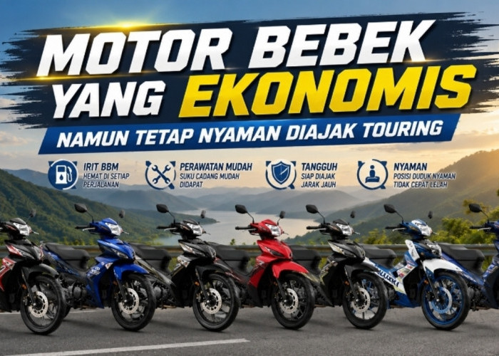 Jangan Remehkan! Motor Bebek Ini Ternyata Tangguh untuk Touring Ribuan Kilometer