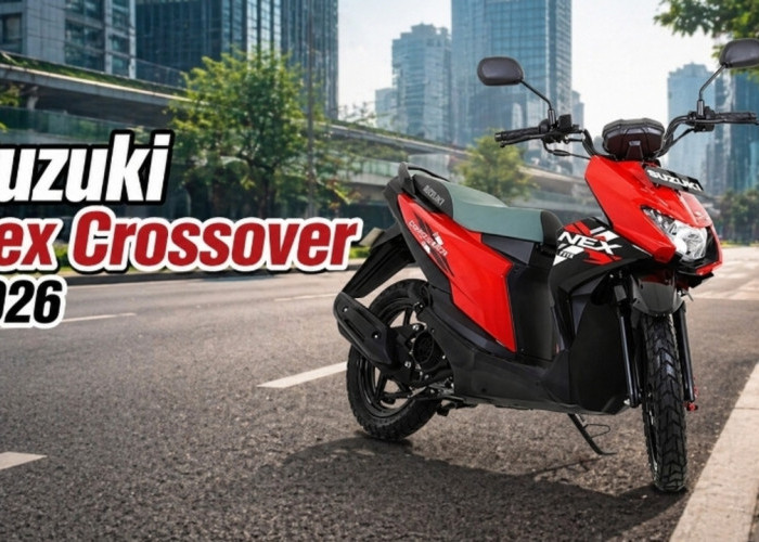 Tampil Beda di Kelasnya! Suzuki Nex Crossover 2026 Usung Konsep Skutik Adventure