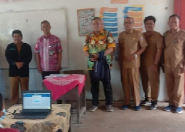 Tim Ditjen PAUD Dikdasmen Monev ANBK di Makarti Jaya