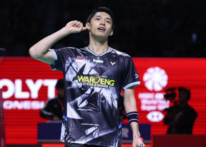 Jonatan Christie Minta Maaf Gagal Persembahkan Gelar, Akui Victor Lai Tampil Lebih Baik di Final