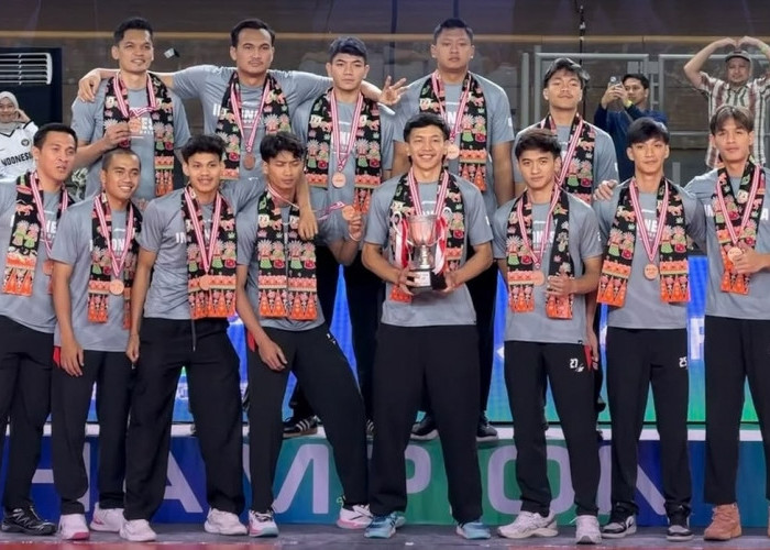 Timnas Voli Putra Indonesia Finis Peringkat Ketiga SEA V Cup 2026 Leg 2, Tundukkan Kamboja 3-1