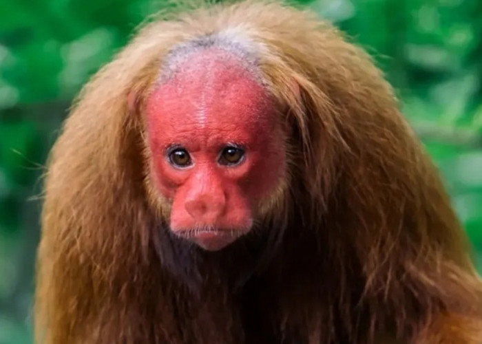 Fakta Unik Uakari Botak, Monyet Amazon dengan Wajah Merah dan Ekor Pendek