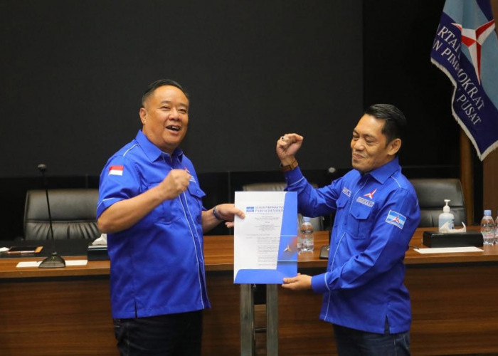 DPC Demokrat Banyuasin Solid! Usung Cik Ujang Kembali Pimpin Demokrat Sumsel